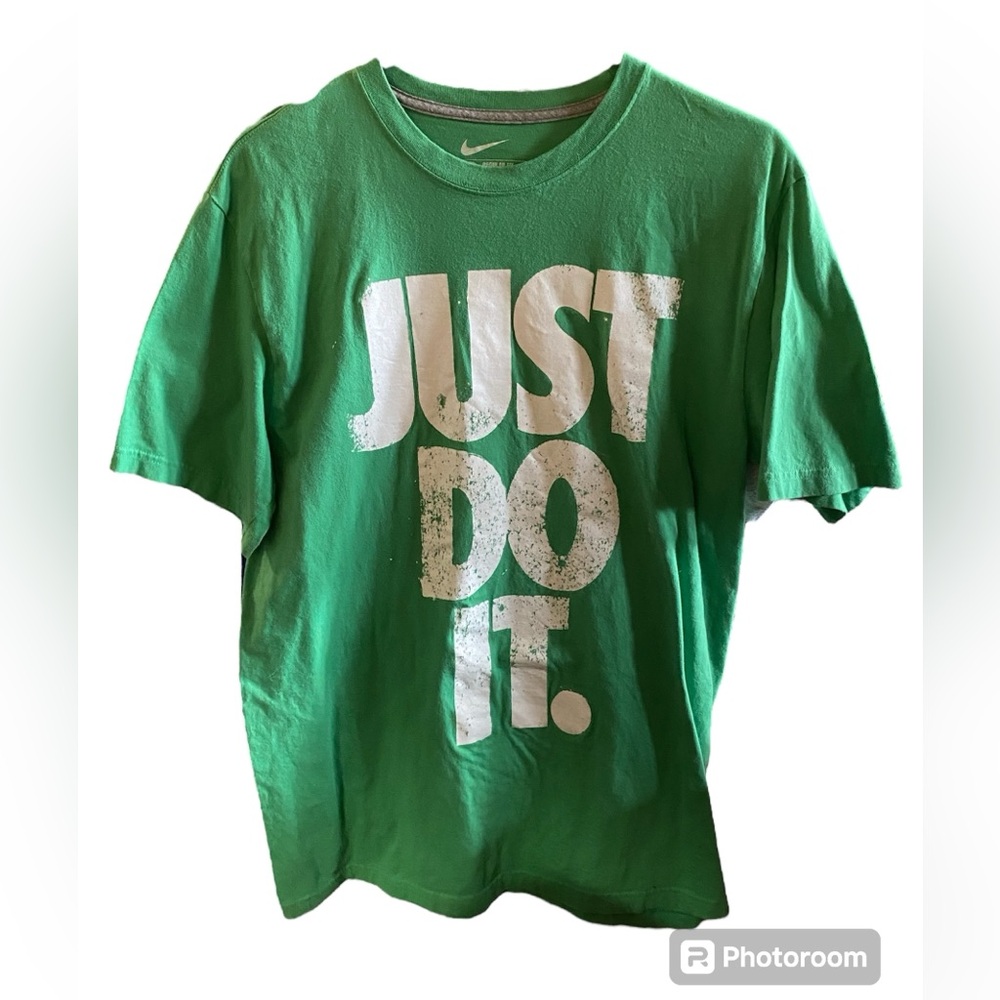 Nike, Just Do It, Mens Large, Regular Fit